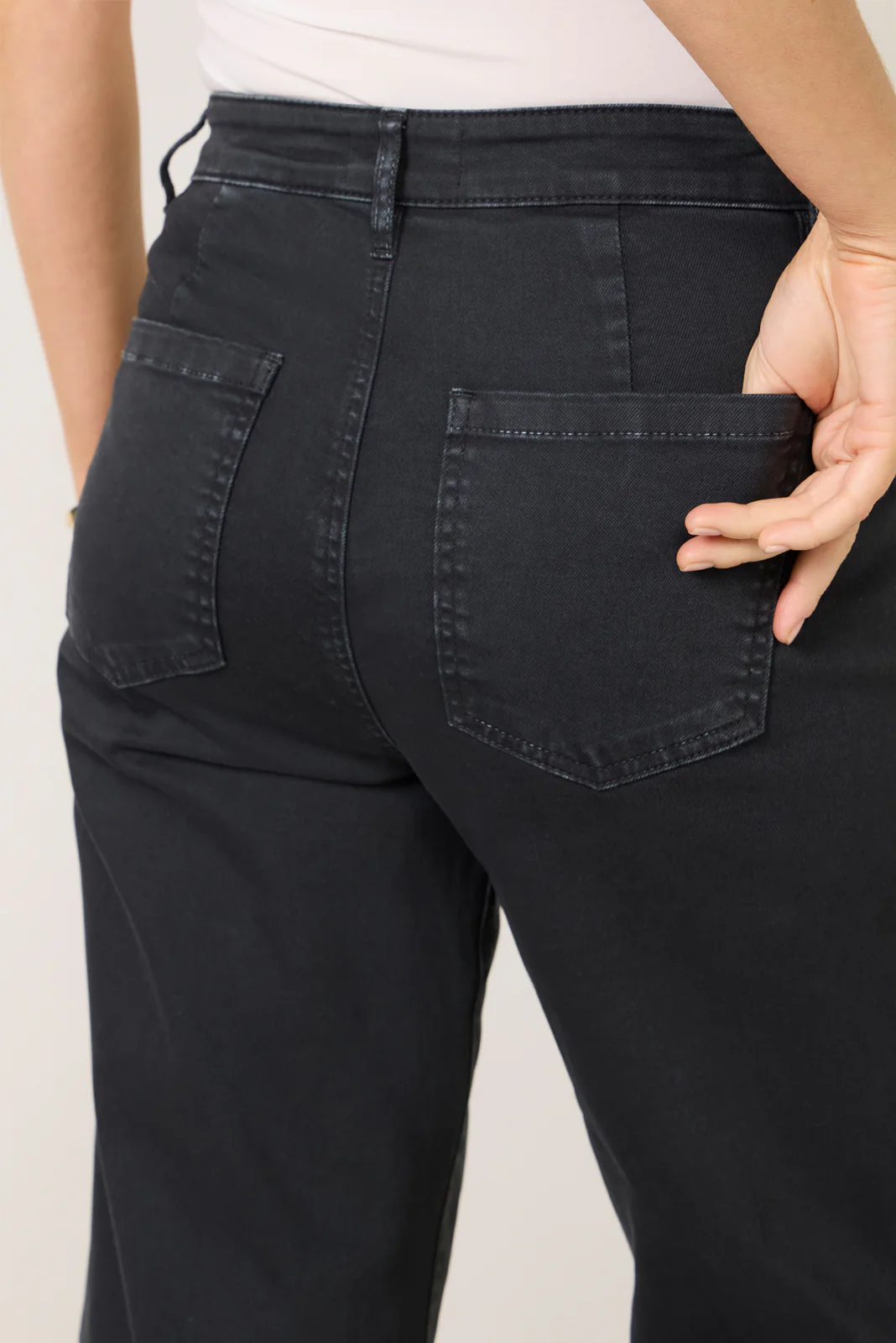 Meg Wide Leg w Zipper Pocket - Image 3