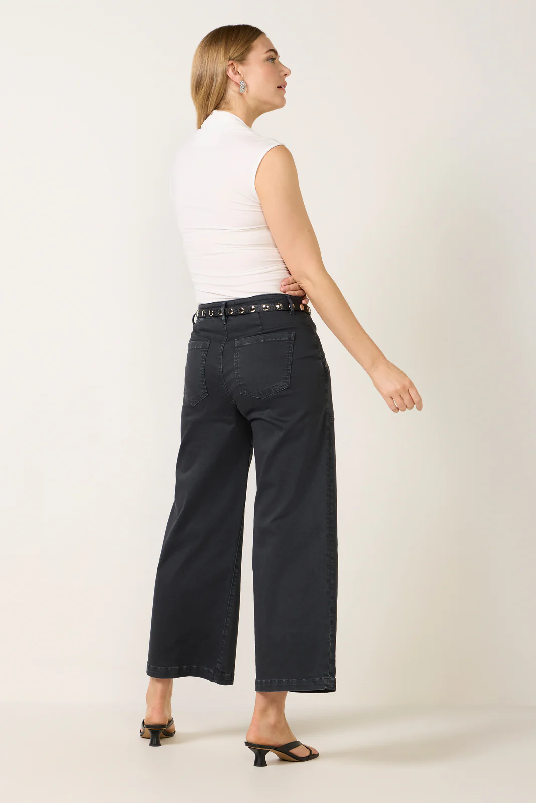 Meg Wide Leg w Zipper Pocket - Image 4