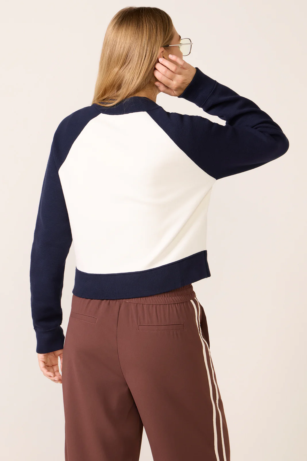 Melissa Colorblock Sweater Bomber - Image 4