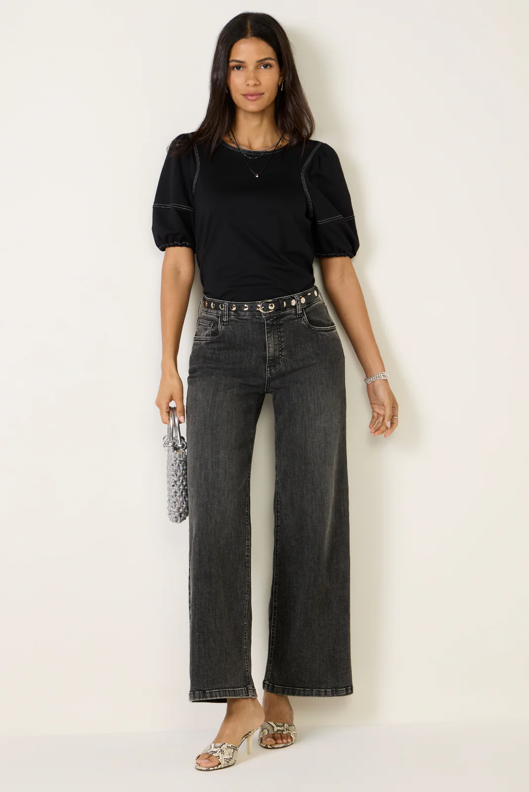 Memphis Contrast Stitch Top - Image 2