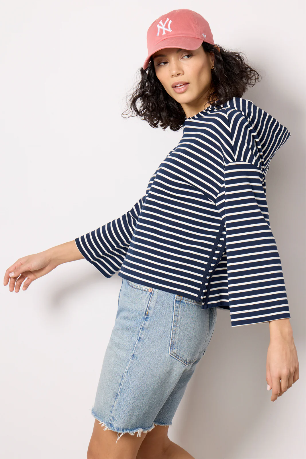Mia Stripe Hoodie - Image 3