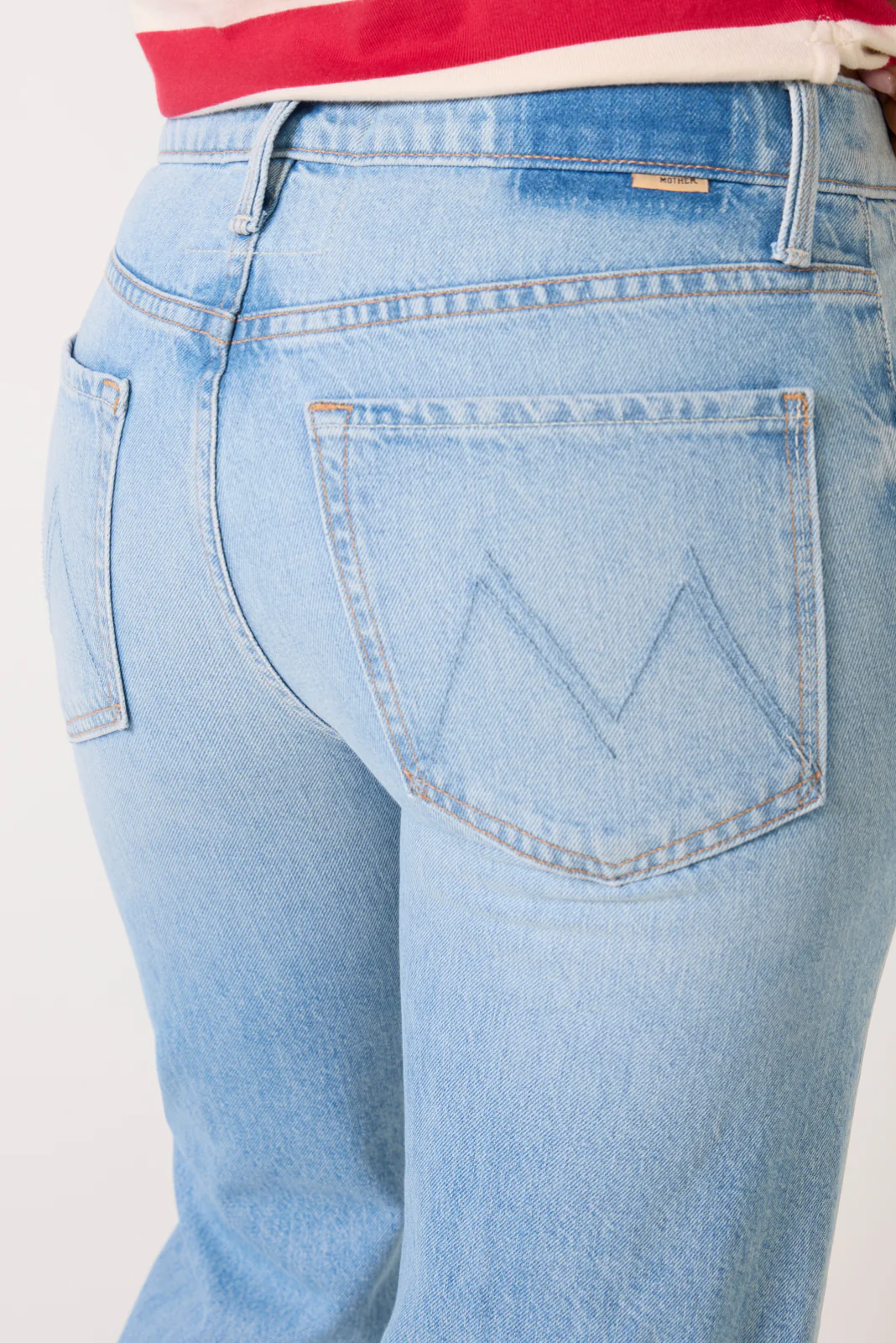 Mid Rise Rambler Zip Ankle Fray Jean - Image 3