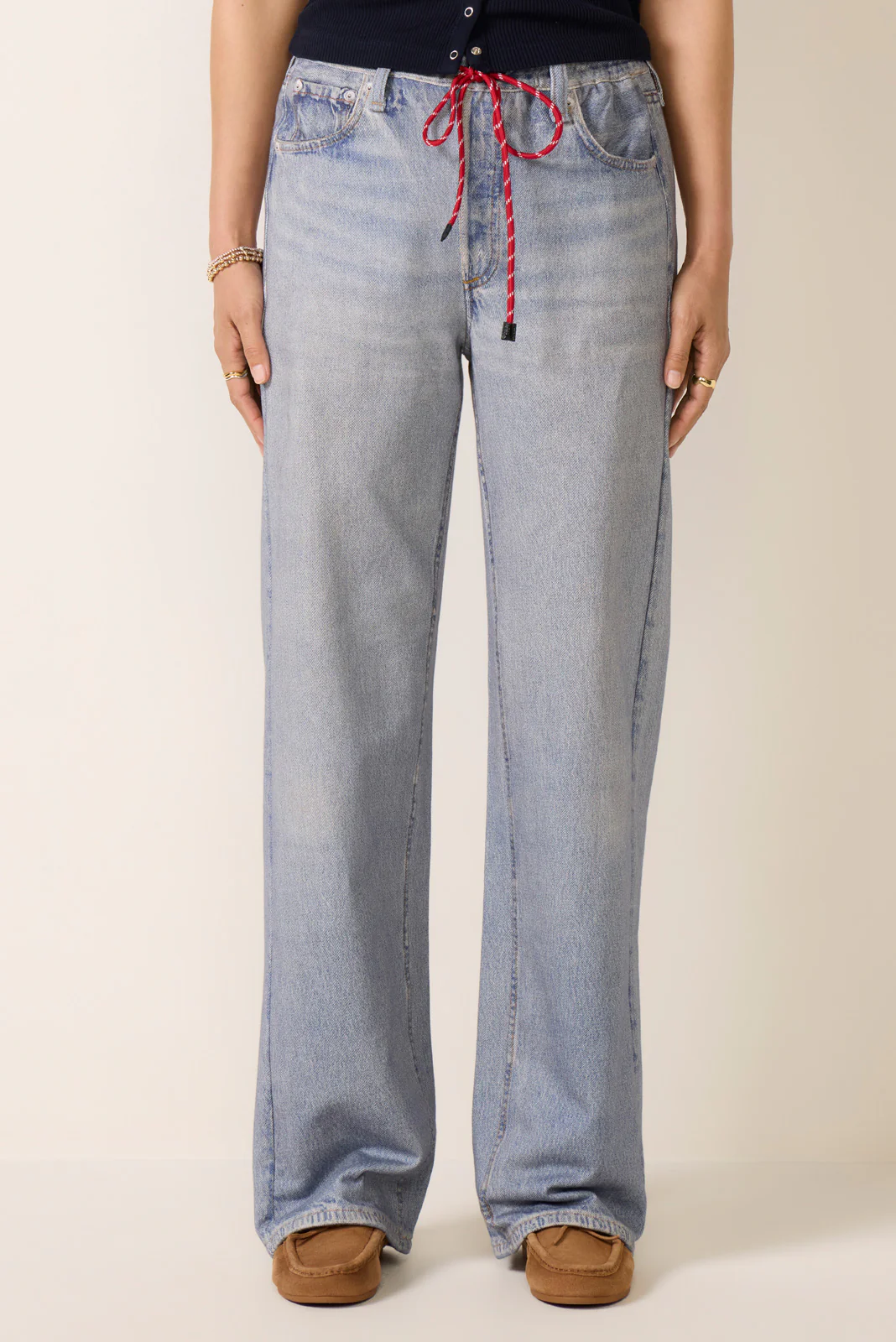 Miramar Drawcord Wide Leg Pant - Image 5