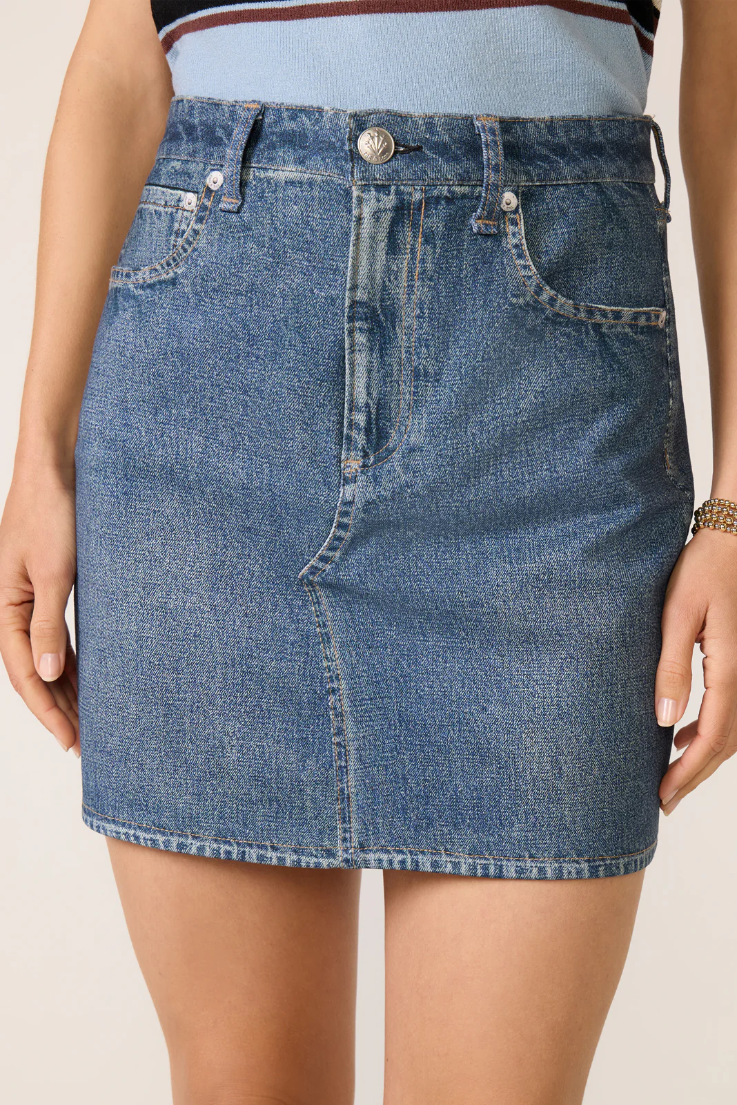 Miramar Ponte Mini Skirt - Image 2