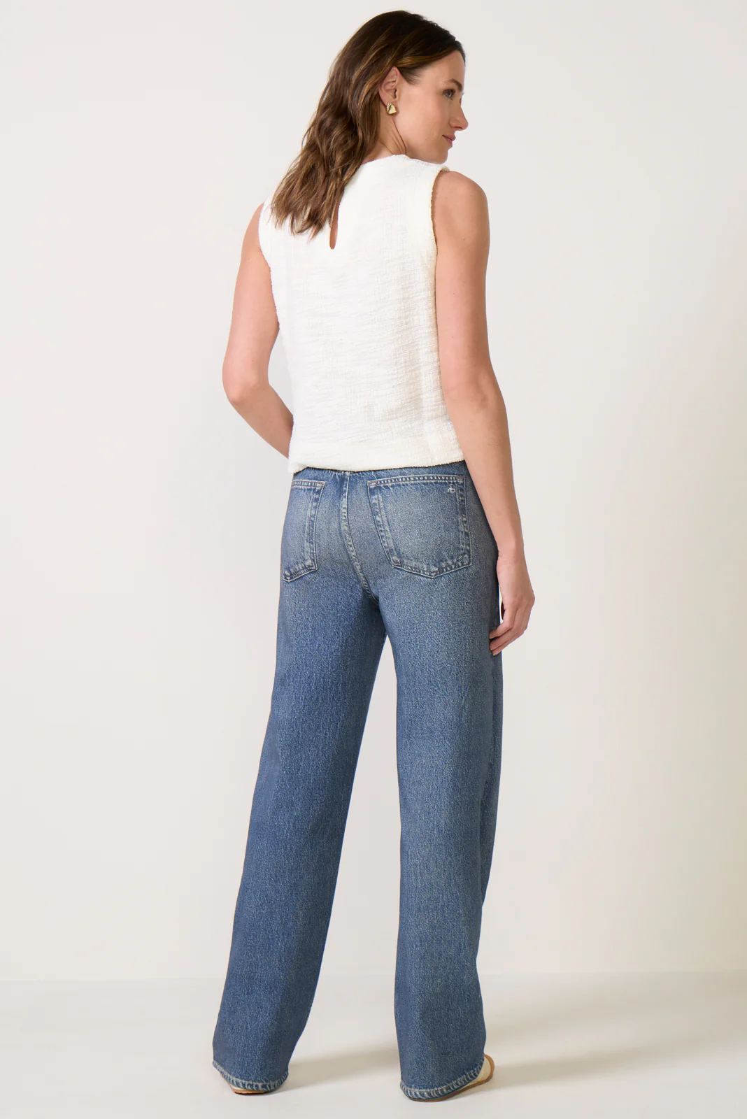 Miramar Terry Drawcord Wide Leg Pant - Image 4