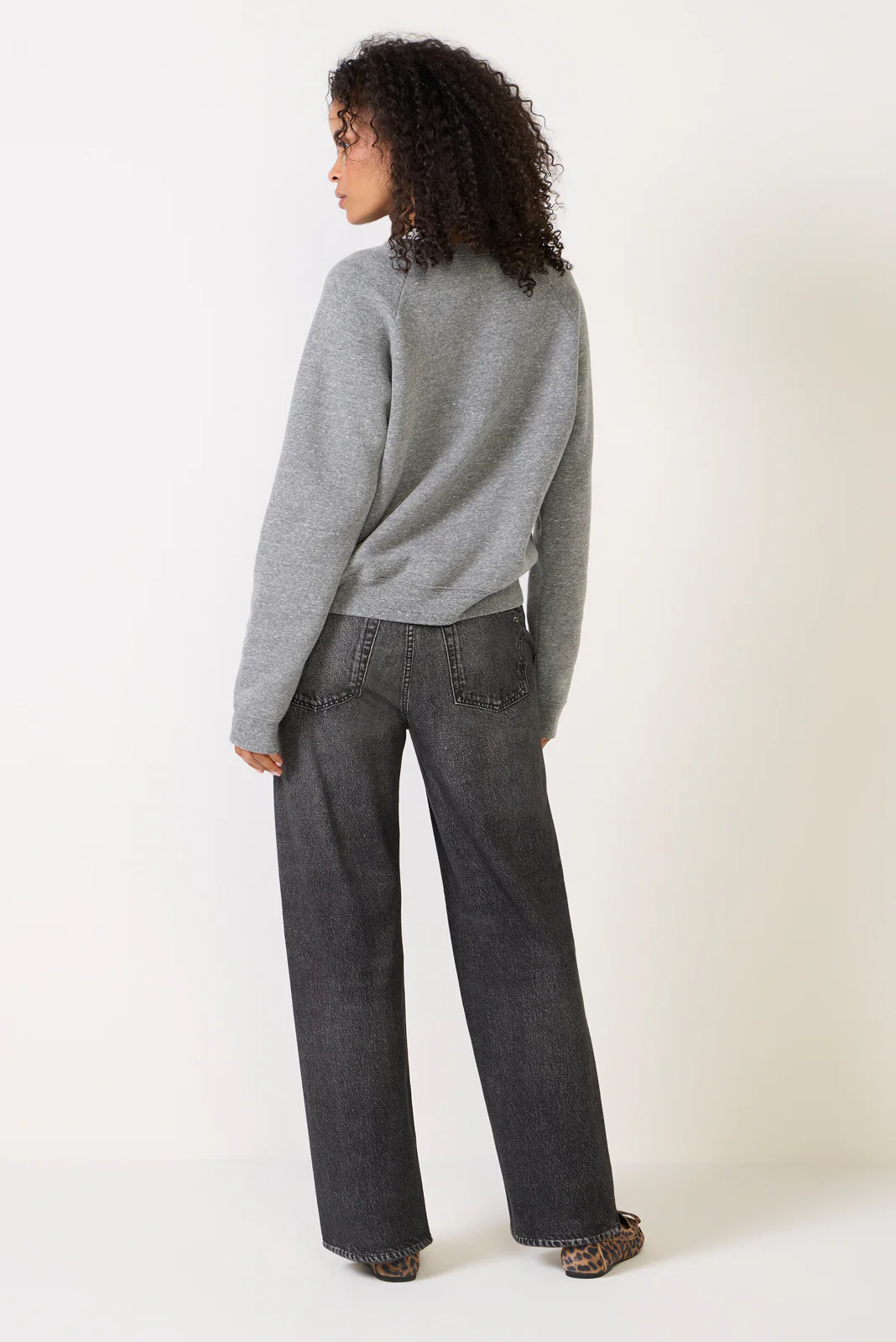Miramar Terry Wide Leg Track Pant - Image 4