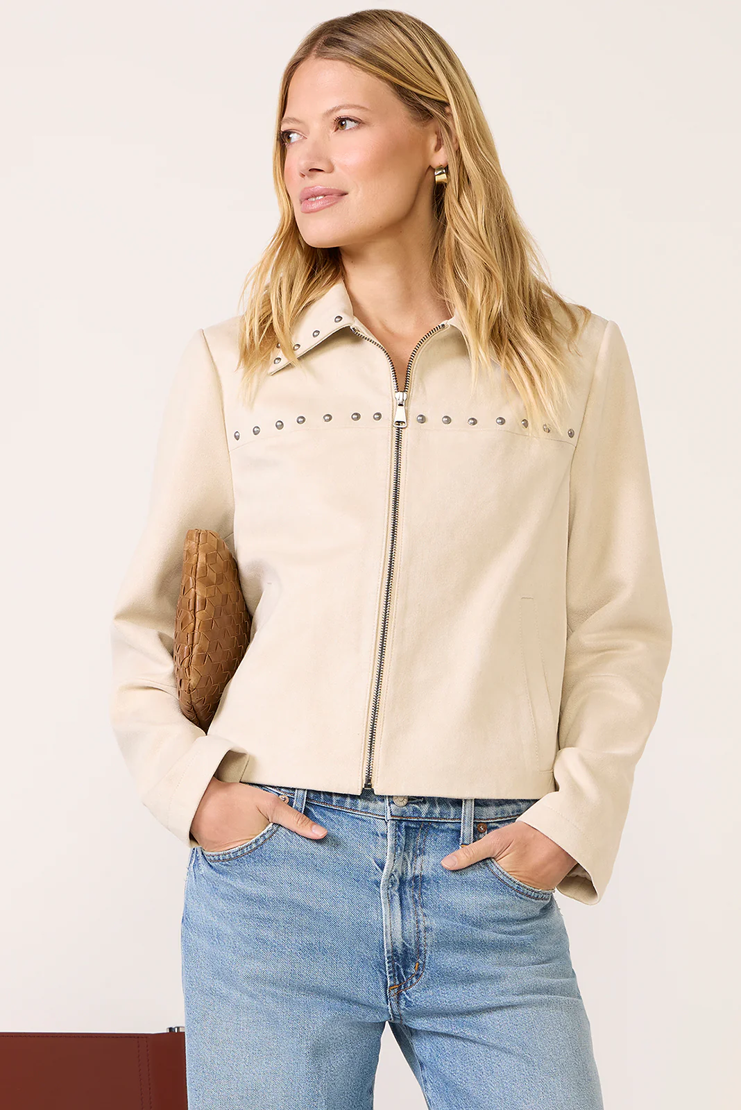 Moxie Faux Suede Jacket - Image 6