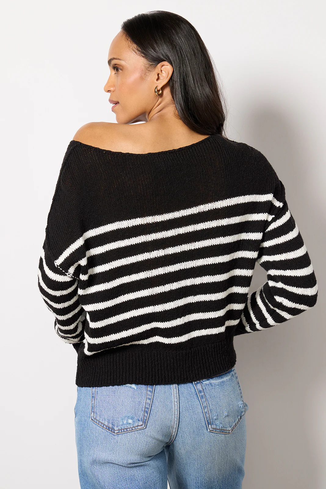 Naia Off Shoulder Pullover - Image 4