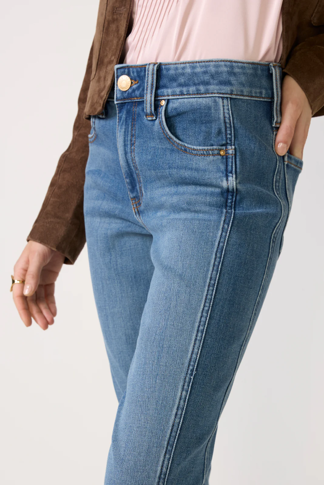 Natalie Bootcut w Side Inset Jean - Image 2
