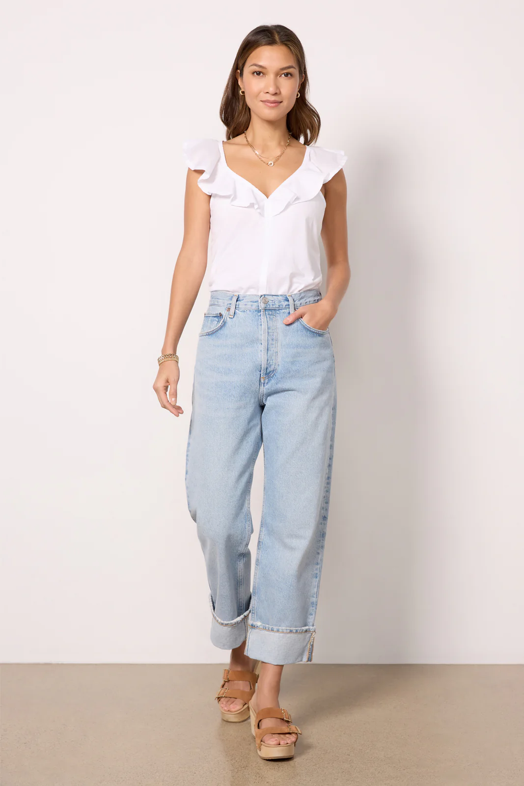 Neah Ruffle Tank - Image 3