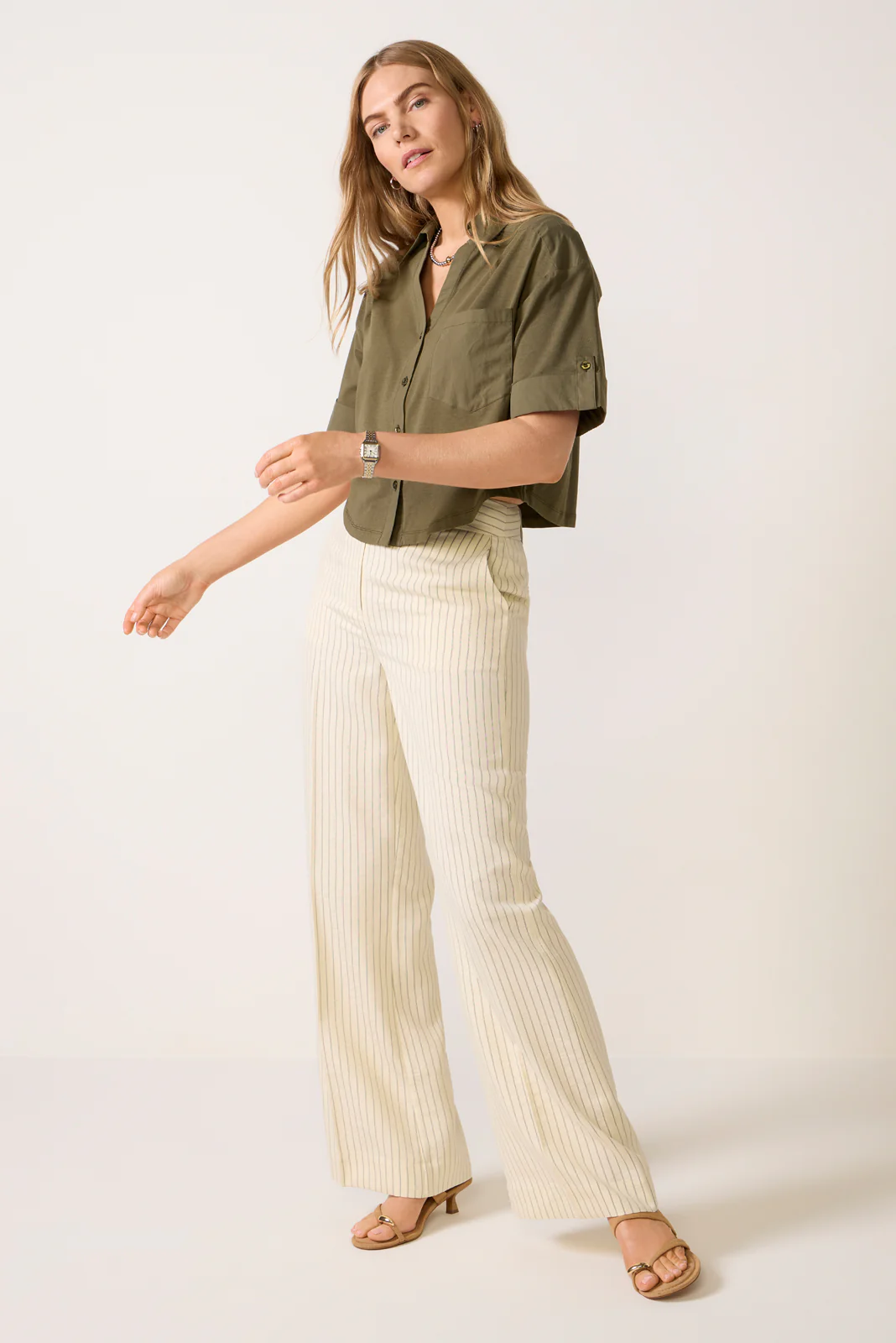 Nelson Cropped Shirt - Image 2