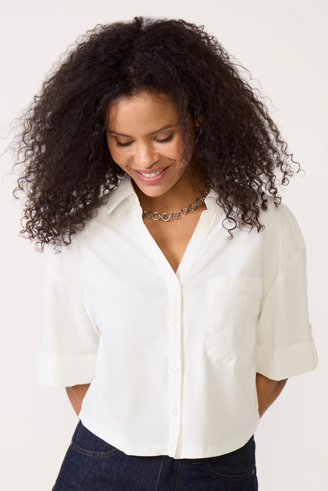 Nelson Cropped Shirt - Image 5
