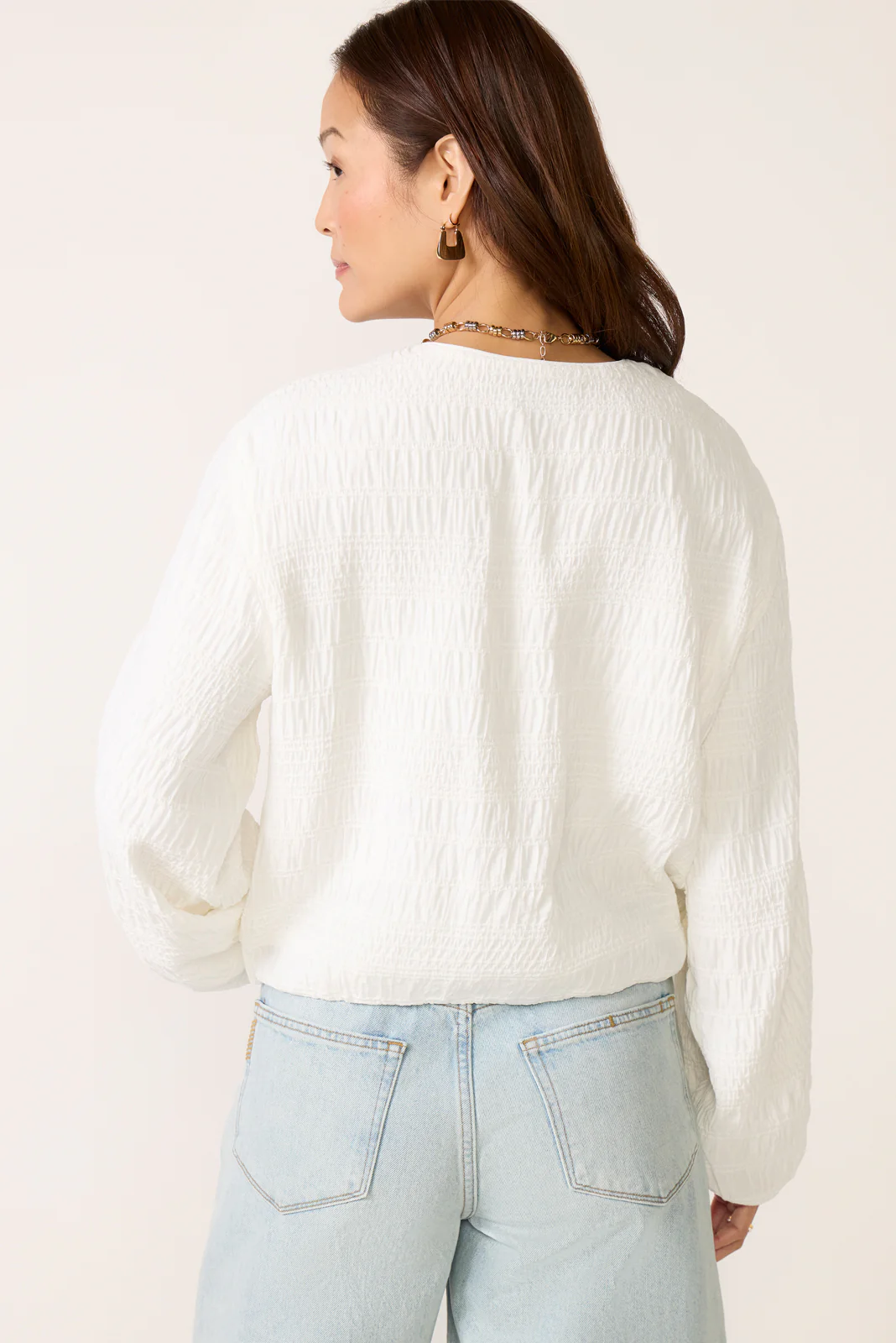 Nia Textured Bomber - Image 4