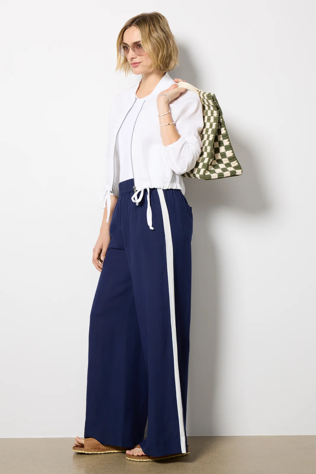 Noa Relaxed Linen Bomber - Image 3