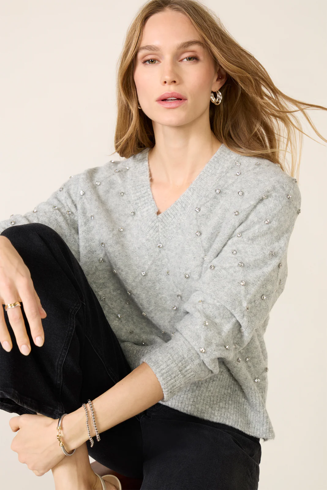 Noma Rhinestone Sweater - Image 5