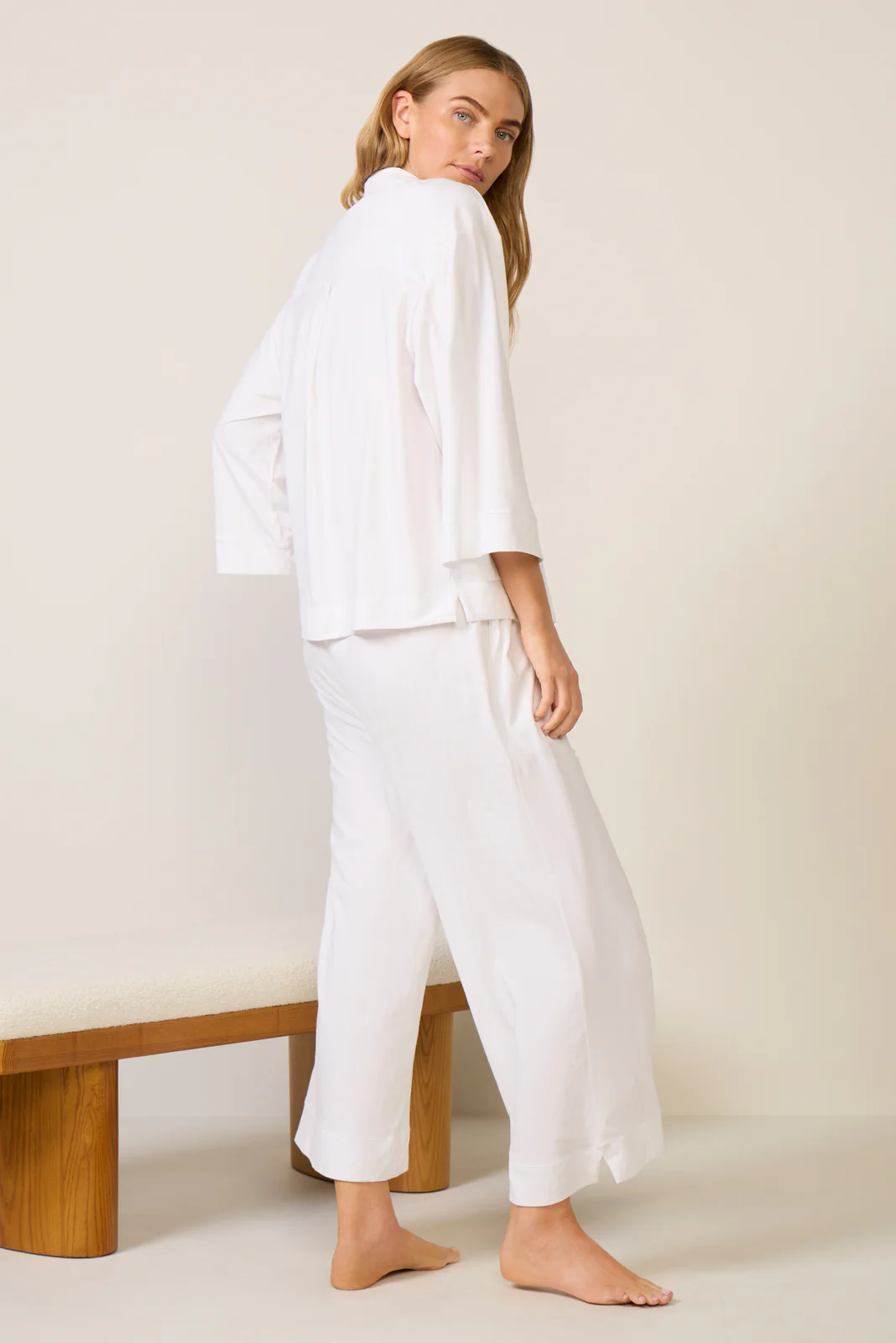 Olivia Wide Leg Pajama Set - Image 4