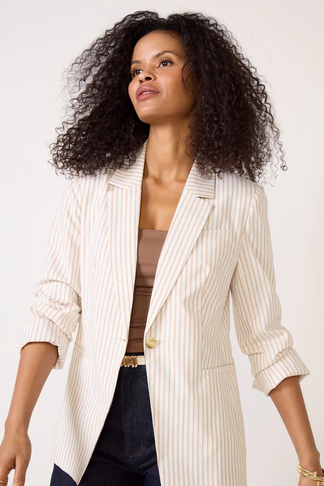 Palmer Stripe Blazer - Image 3