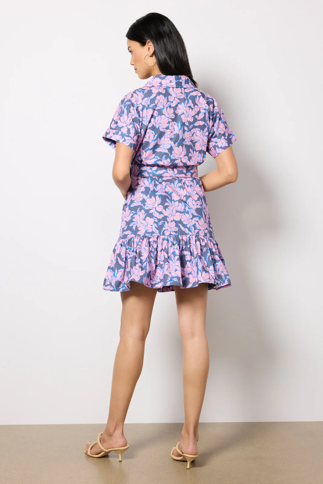 Peach Mini Dress - Image 4