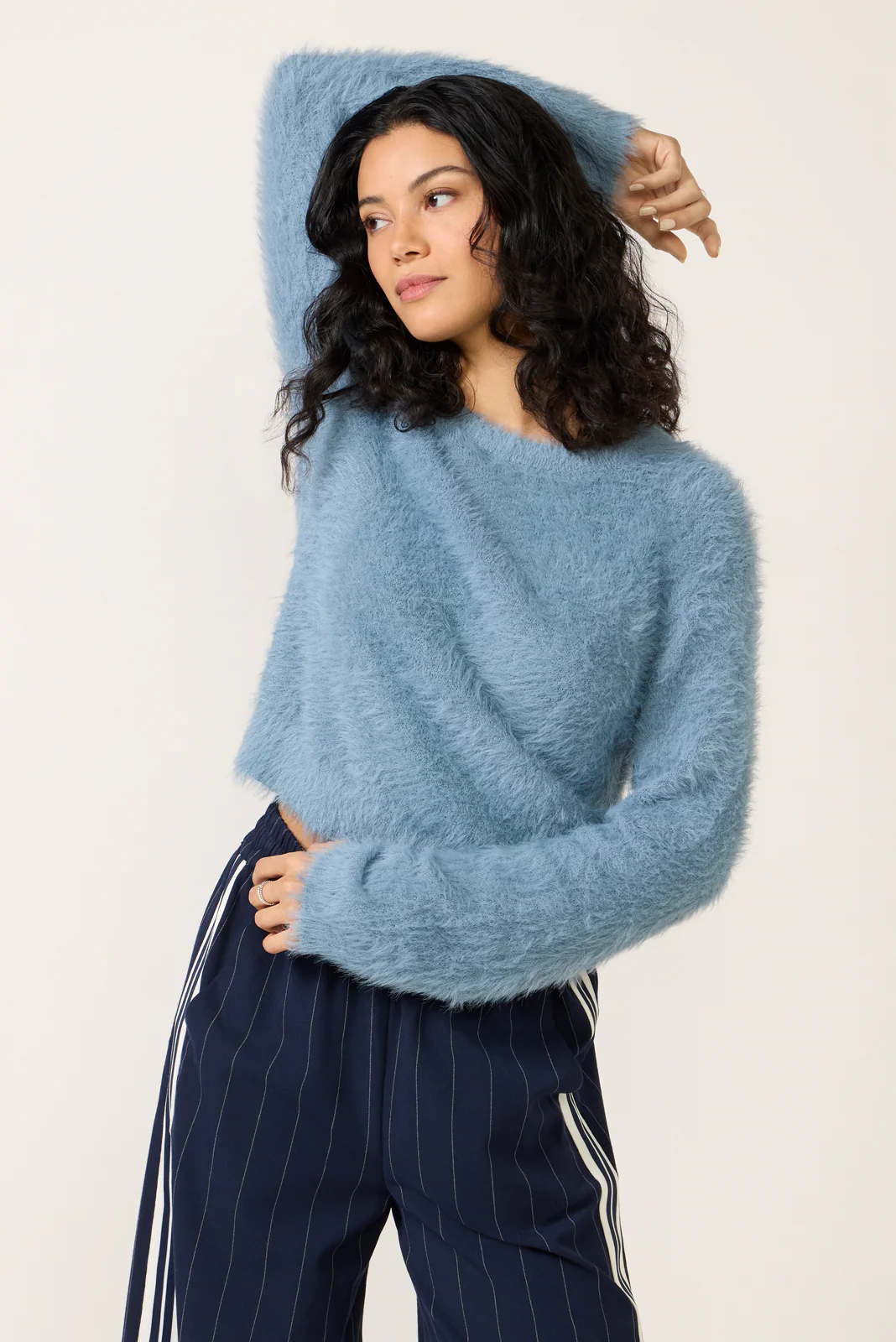 Penny Fuzzy Crew Sweater - Image 2