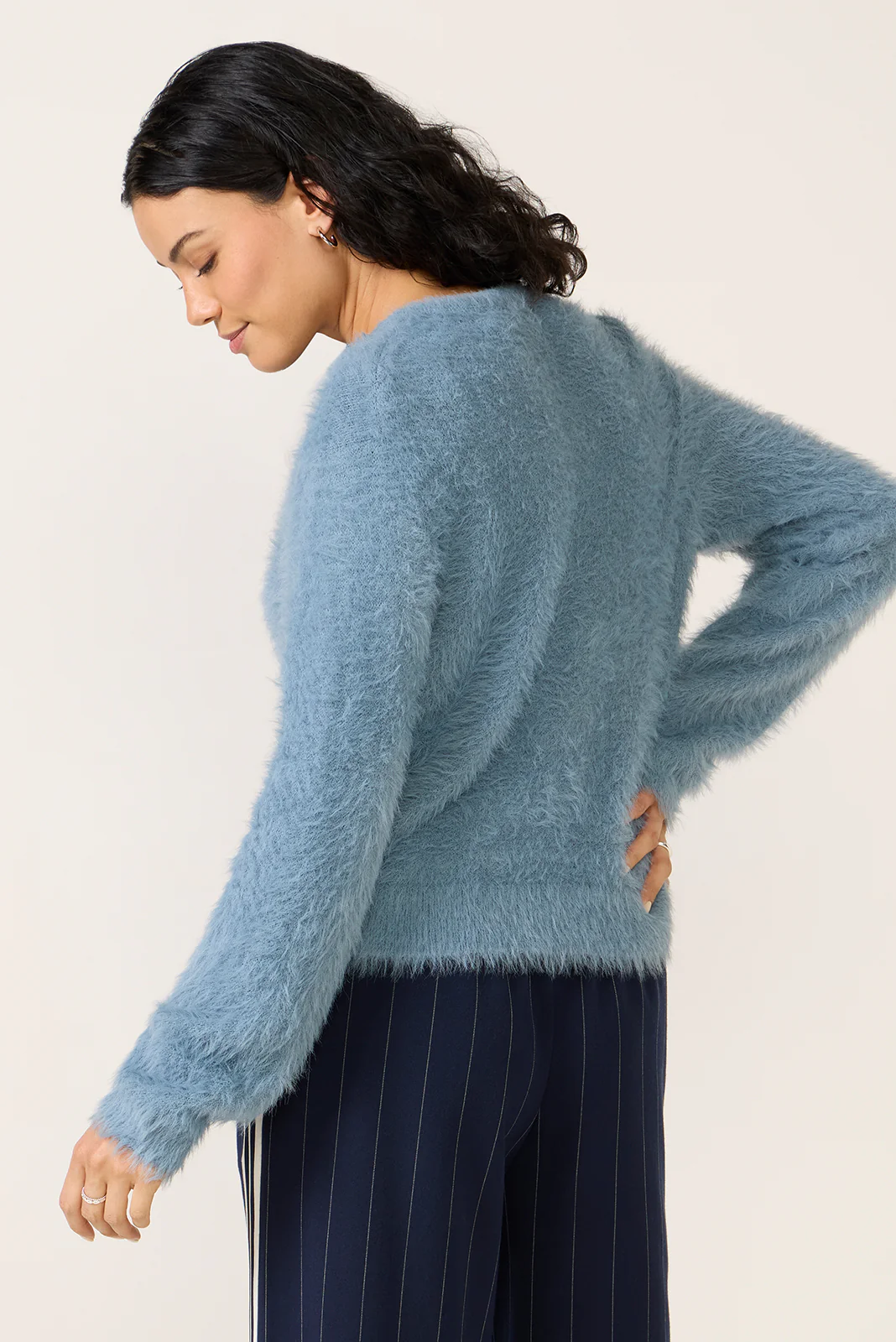 Penny Fuzzy Crew Sweater - Image 4