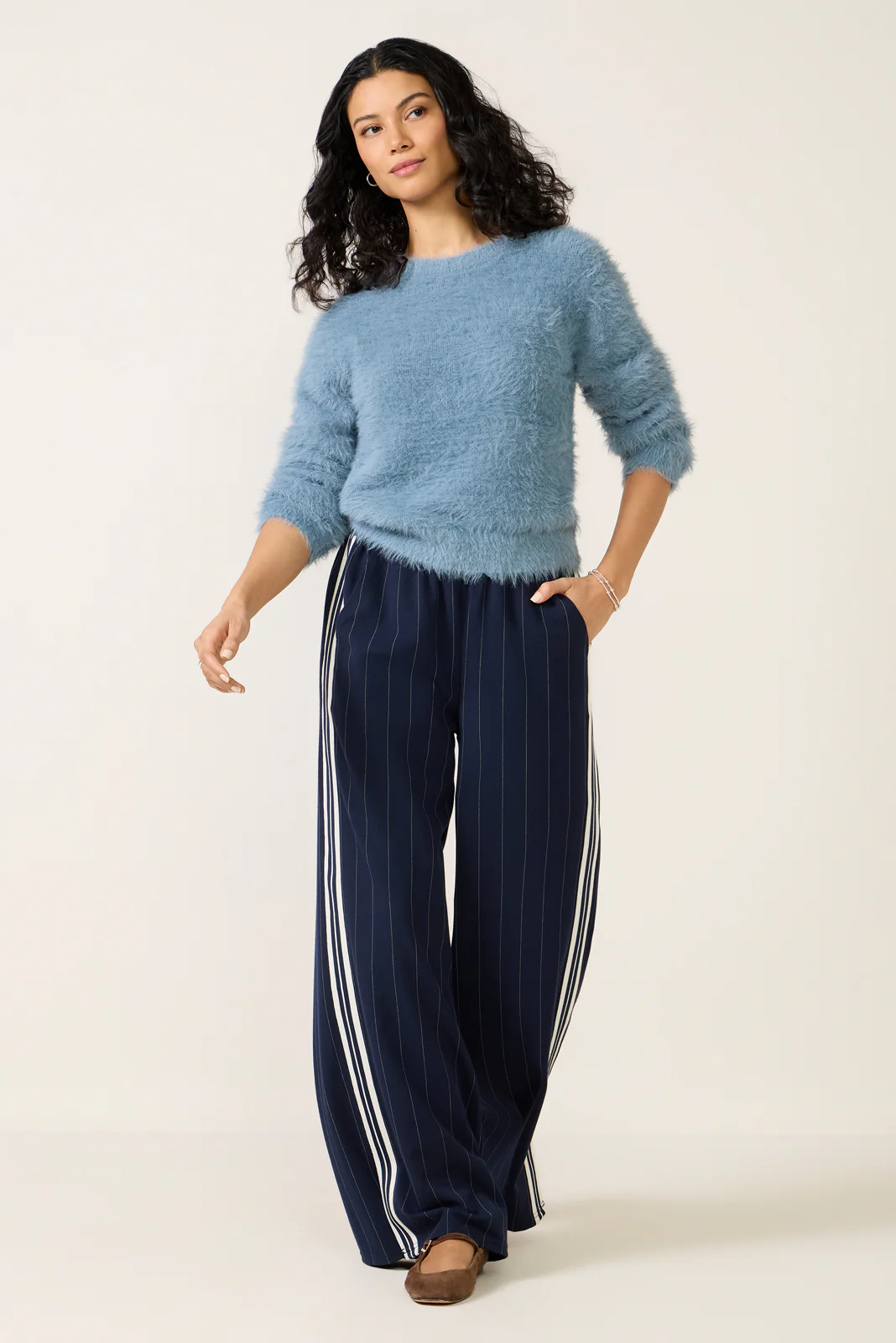 Penny Fuzzy Crew Sweater - Image 5