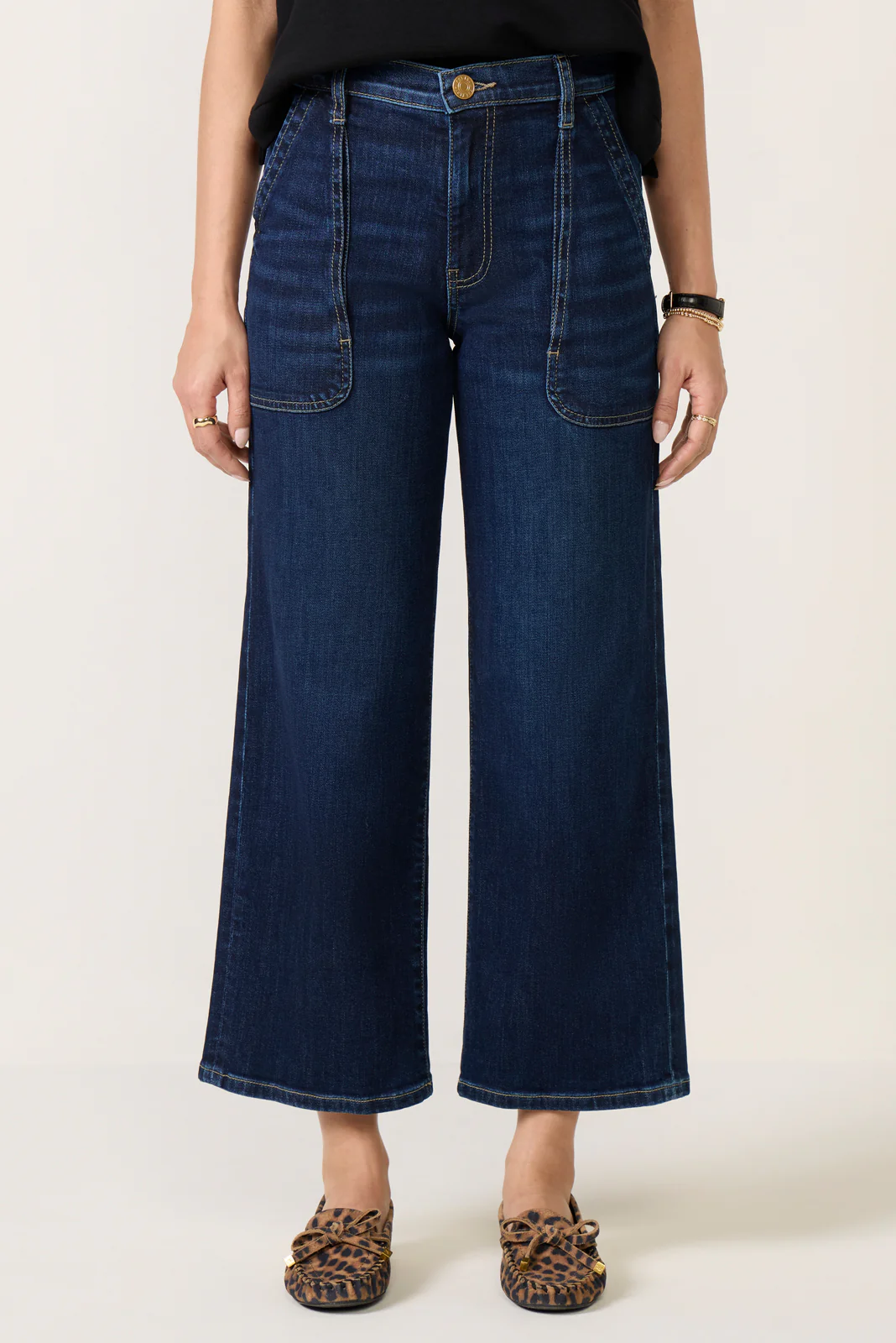Petite Avery Pork Chop Pocket Straight Jean - Image 5