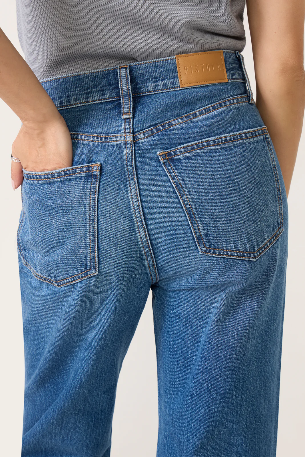 Petite Cassie Straight Jean - Image 3