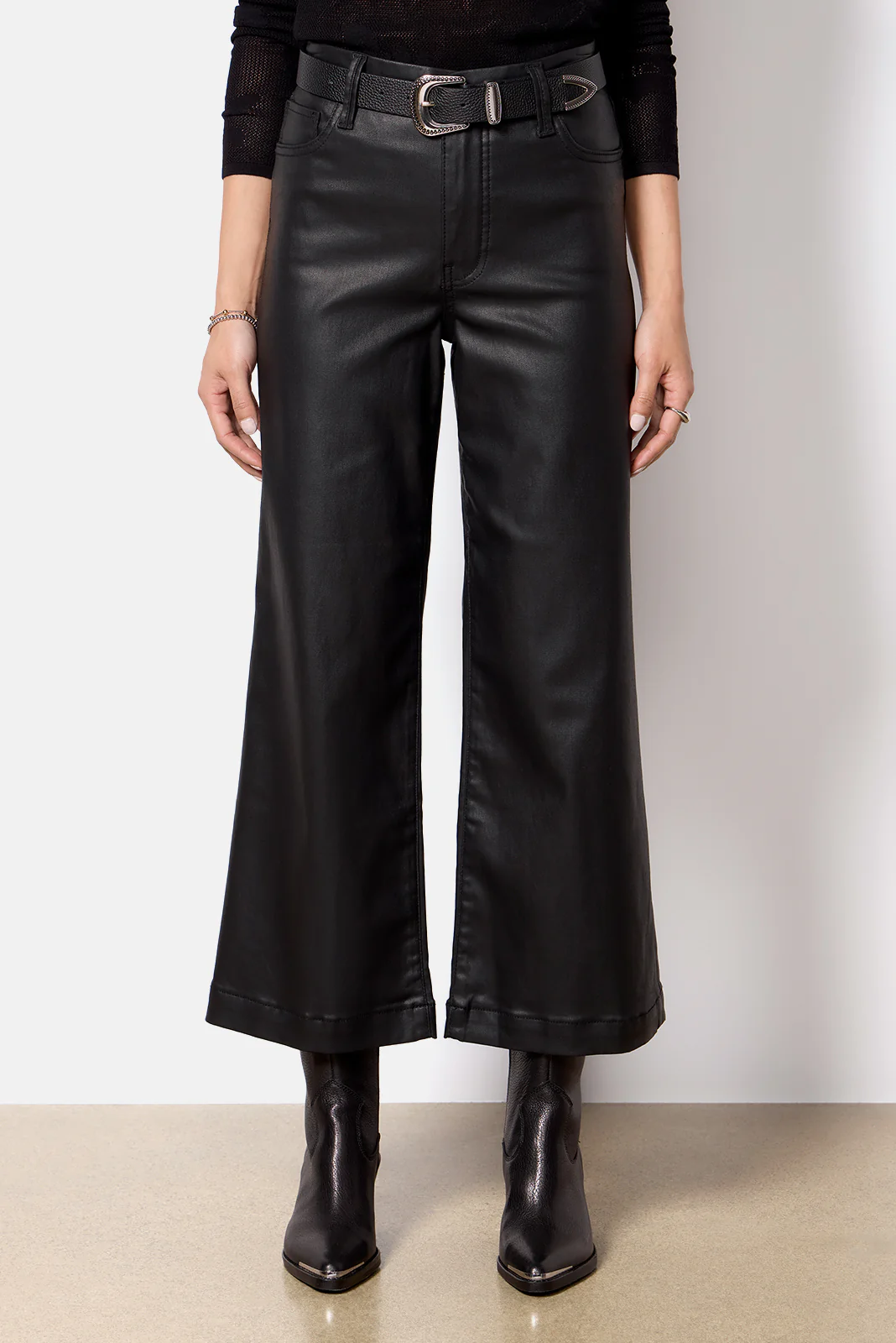 Petite Coated Meg Wide Leg - Image 5