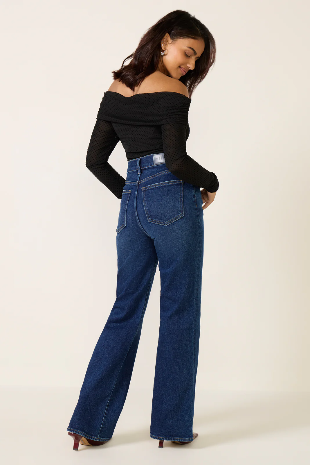 Petite Evie High Rise Slim Bootcut Jean - Image 4