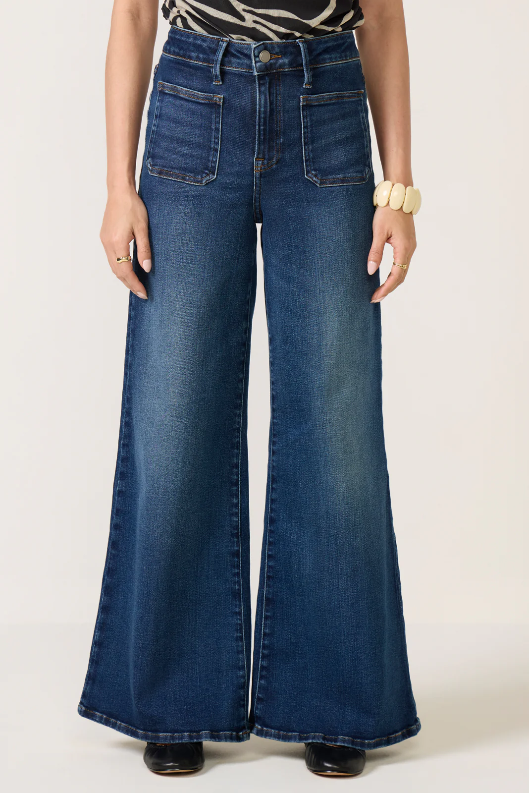 Petite Good Waist Palazzo Jean - Image 5