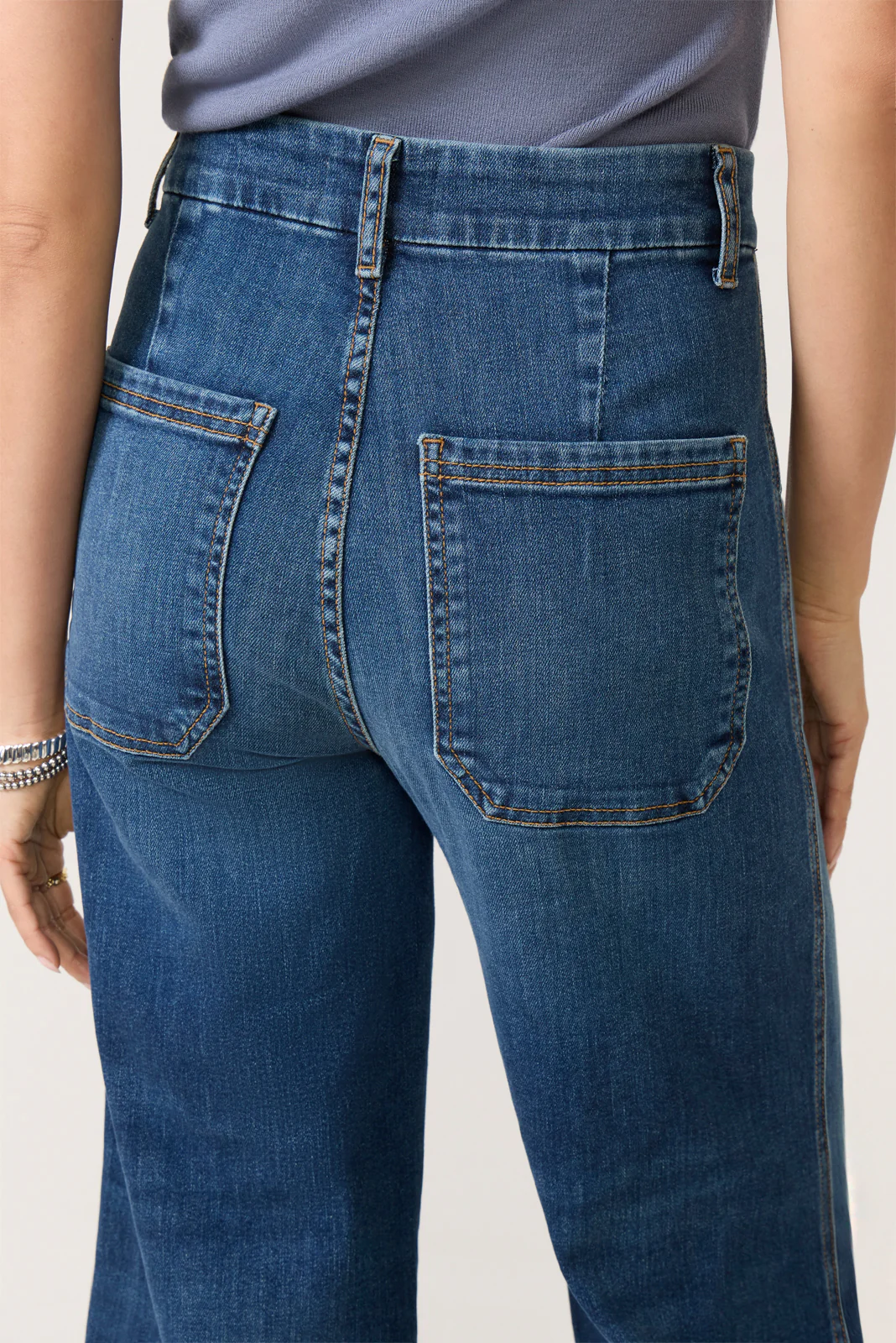 Petite Jodi Trouser Wide Leg Jean - Image 3