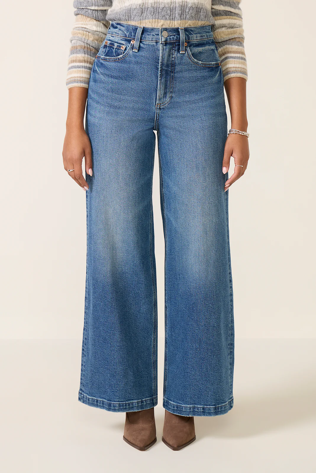 Petite Lana Wide Leg Jean - Image 5