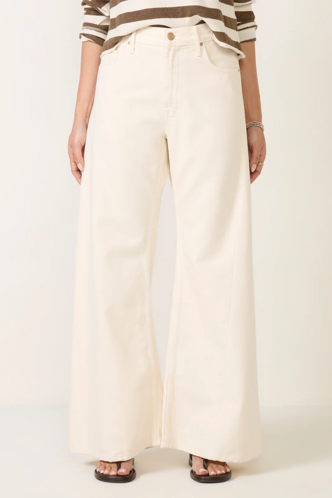 Petite Lil Lemon Twist Sneak Wide Leg Jean - Image 6