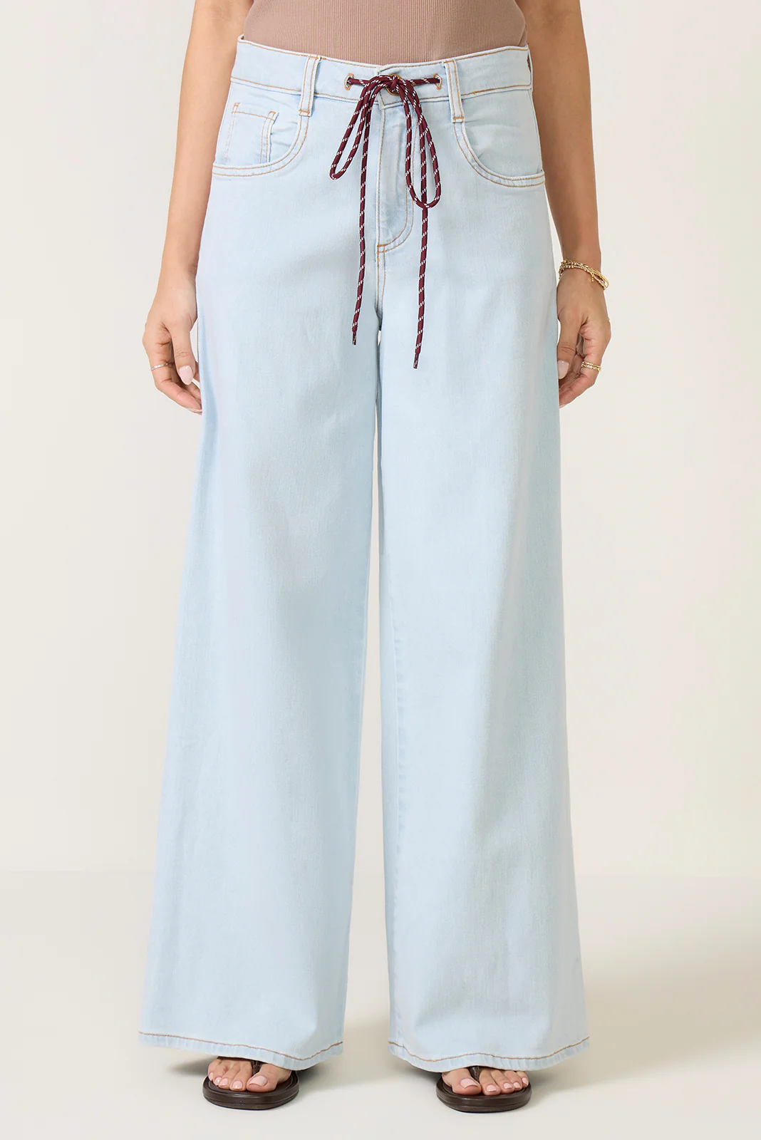 Petite Maya Wide Leg w Tie Waist - Image 6