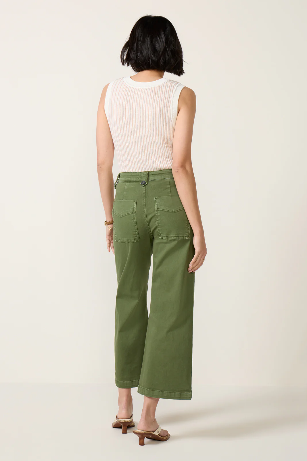 Petite Meg Wide Leg w Utility Pockets Pant - Image 4