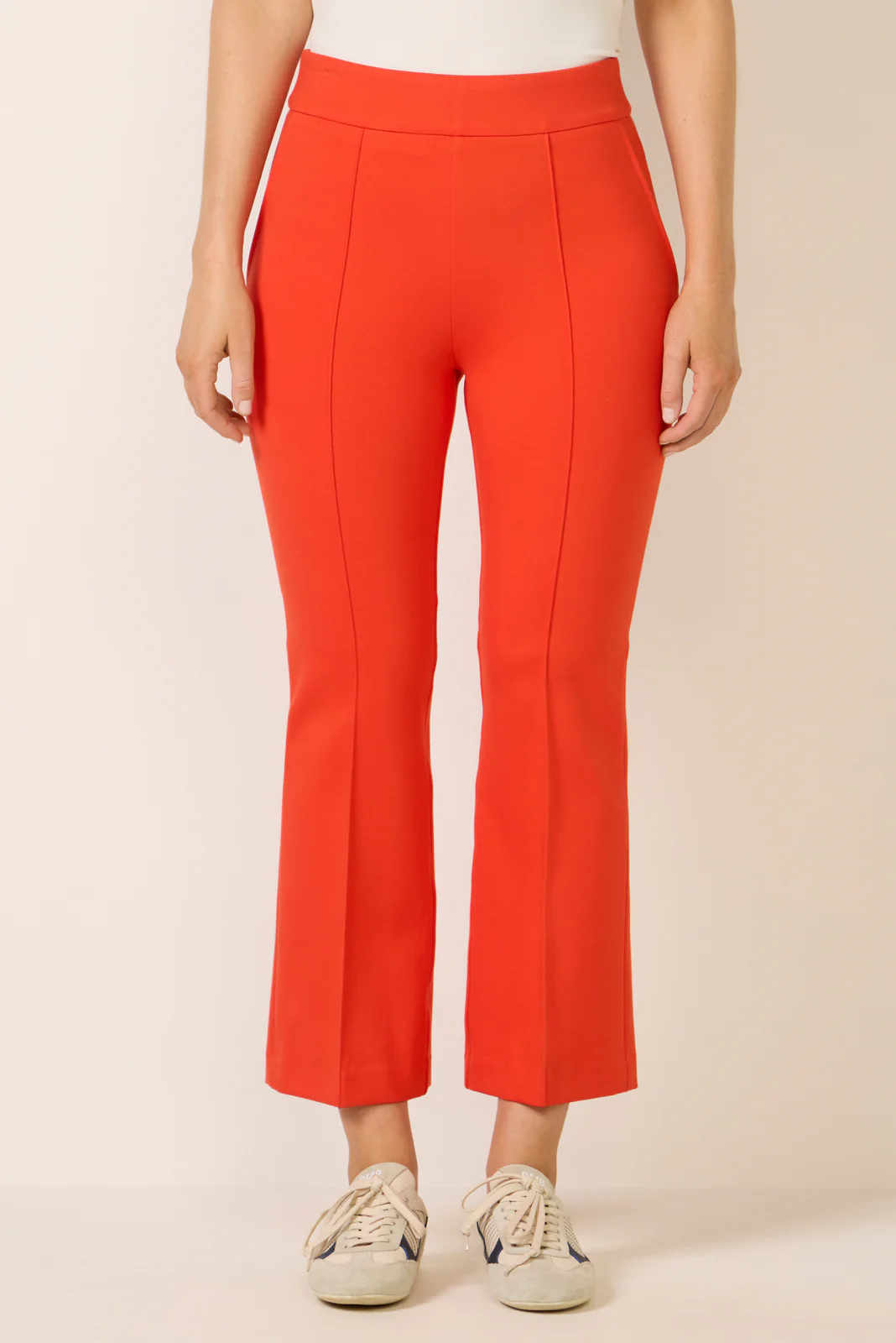 Pintuck Kick Flare Ponte - Image 5