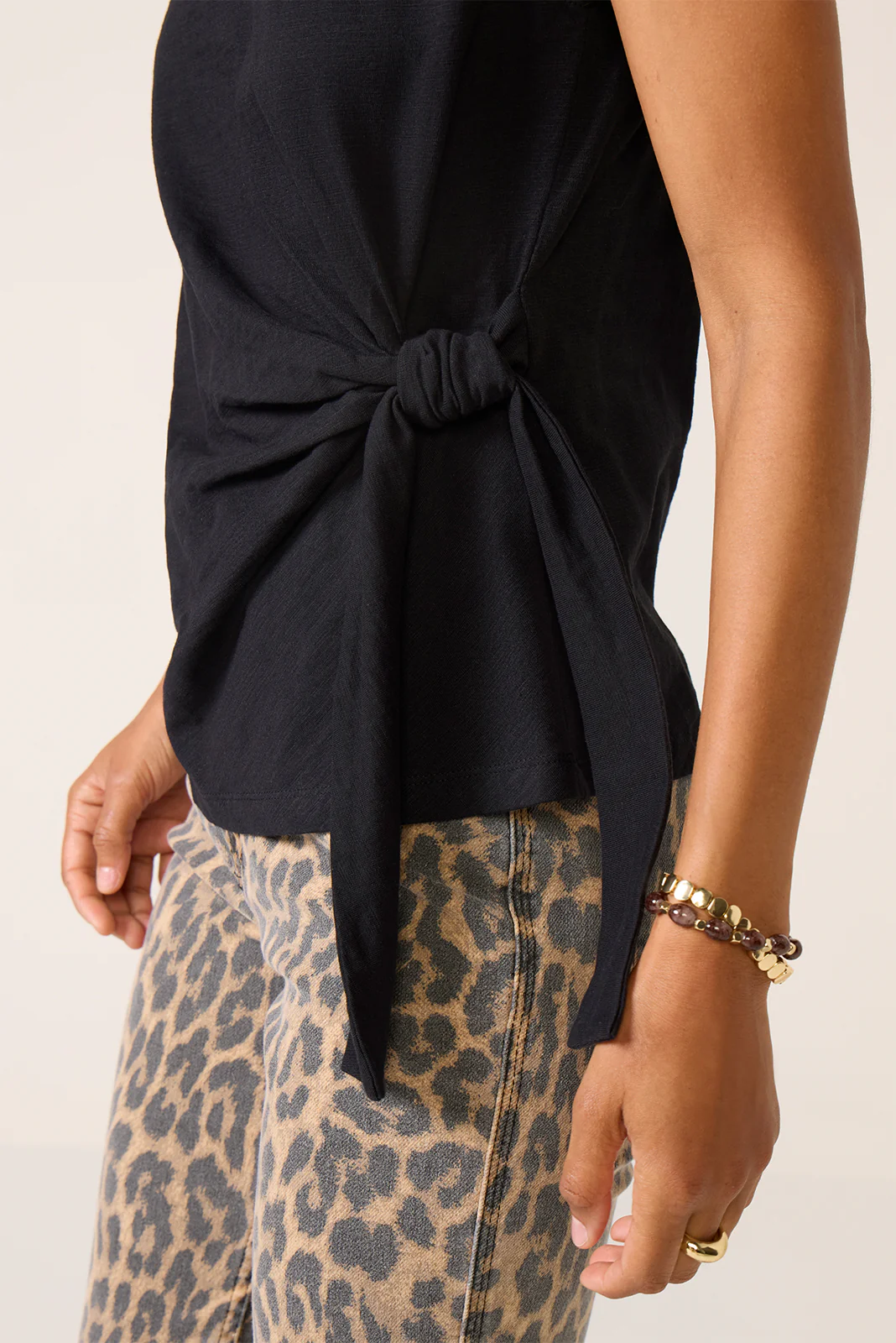 Piper Side Tie Tank Top - Image 2