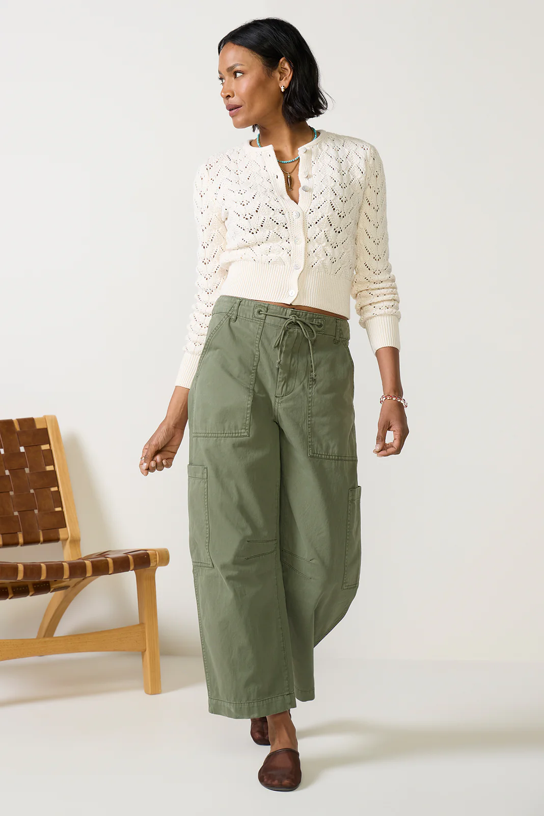 Pretty In Pointelle Cardigan - Image 2
