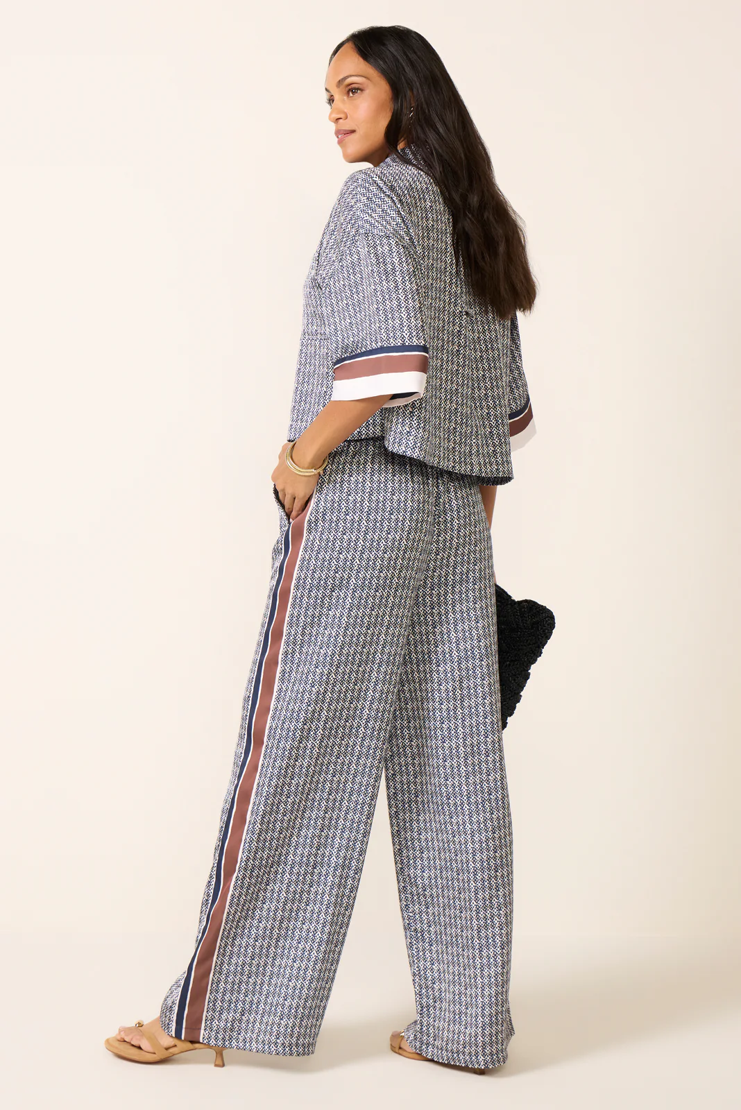 Printed Tala w Track Stripe - Image 4