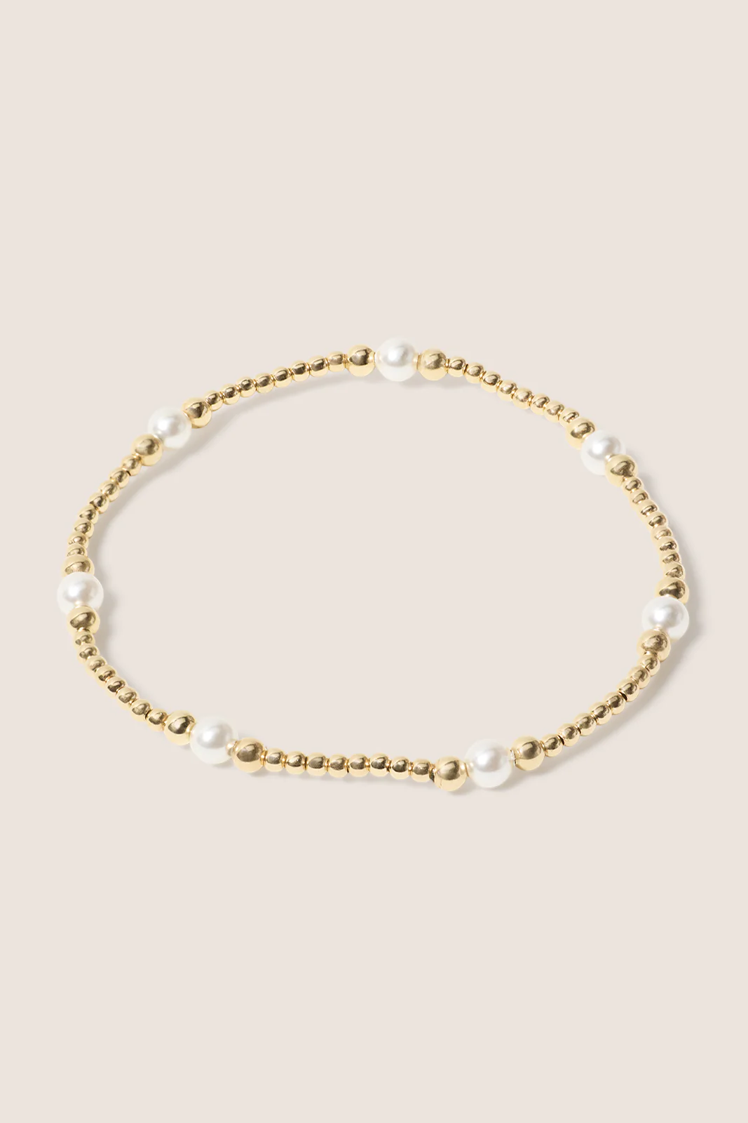 Purpose Pearl 4mm Gold Bracelet - Image 2