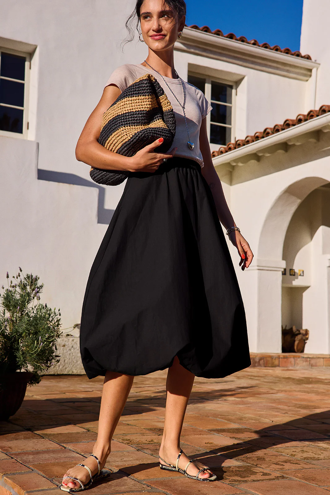 Quin Bubble Maxi Skirt - Image 5