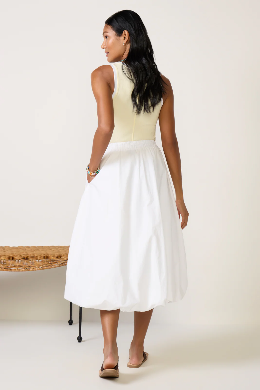 Quin Bubble Maxi Skirt - Image 4