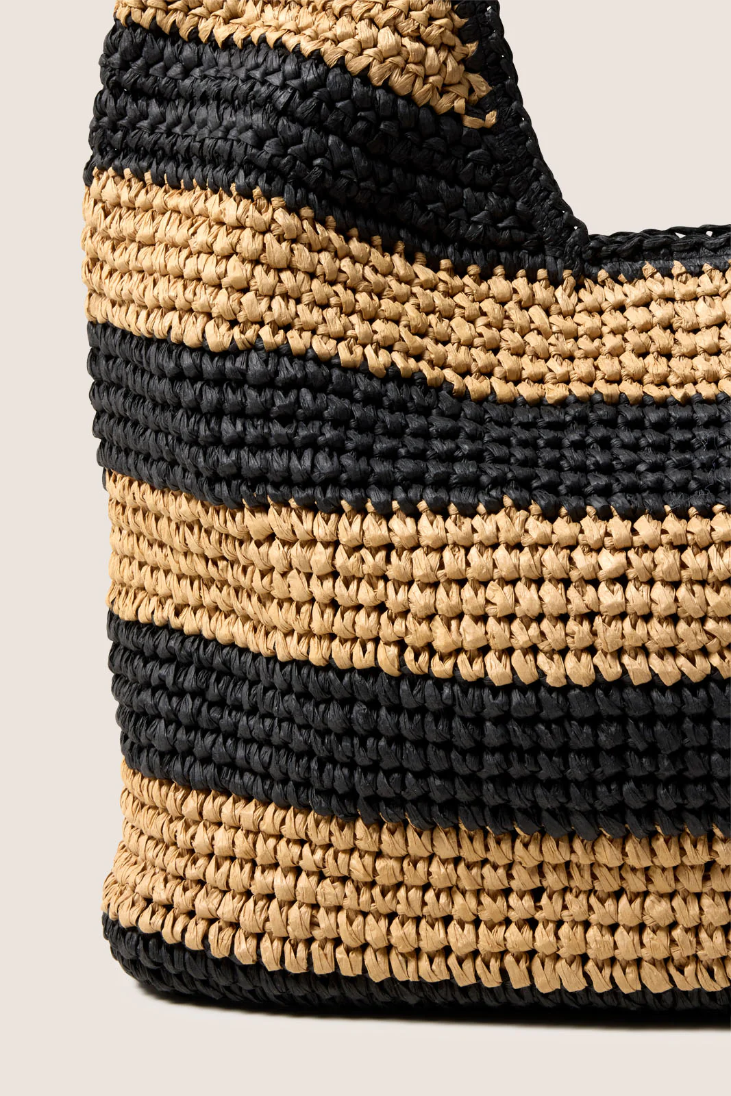 Raffia Shopper Tote - Image 3