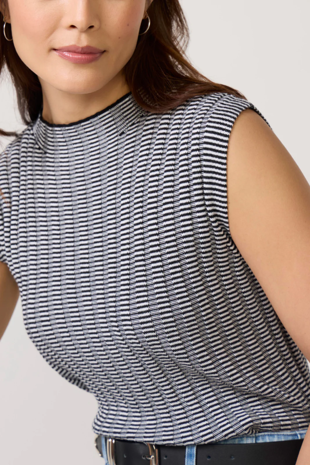 Reagan Cap Sleeve Sweater - Image 3