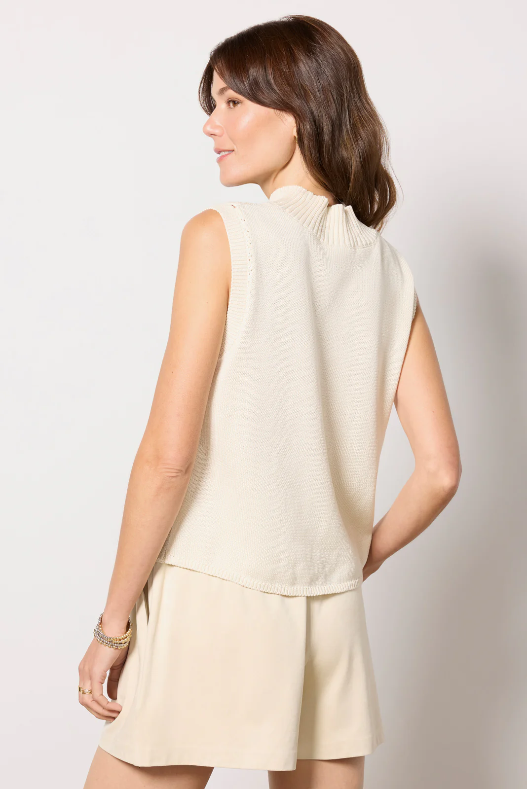 Renne Faux Suede Top - Image 4