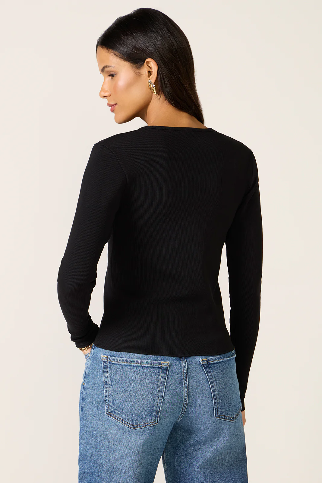 Ribbed Button Up Top - Image 4