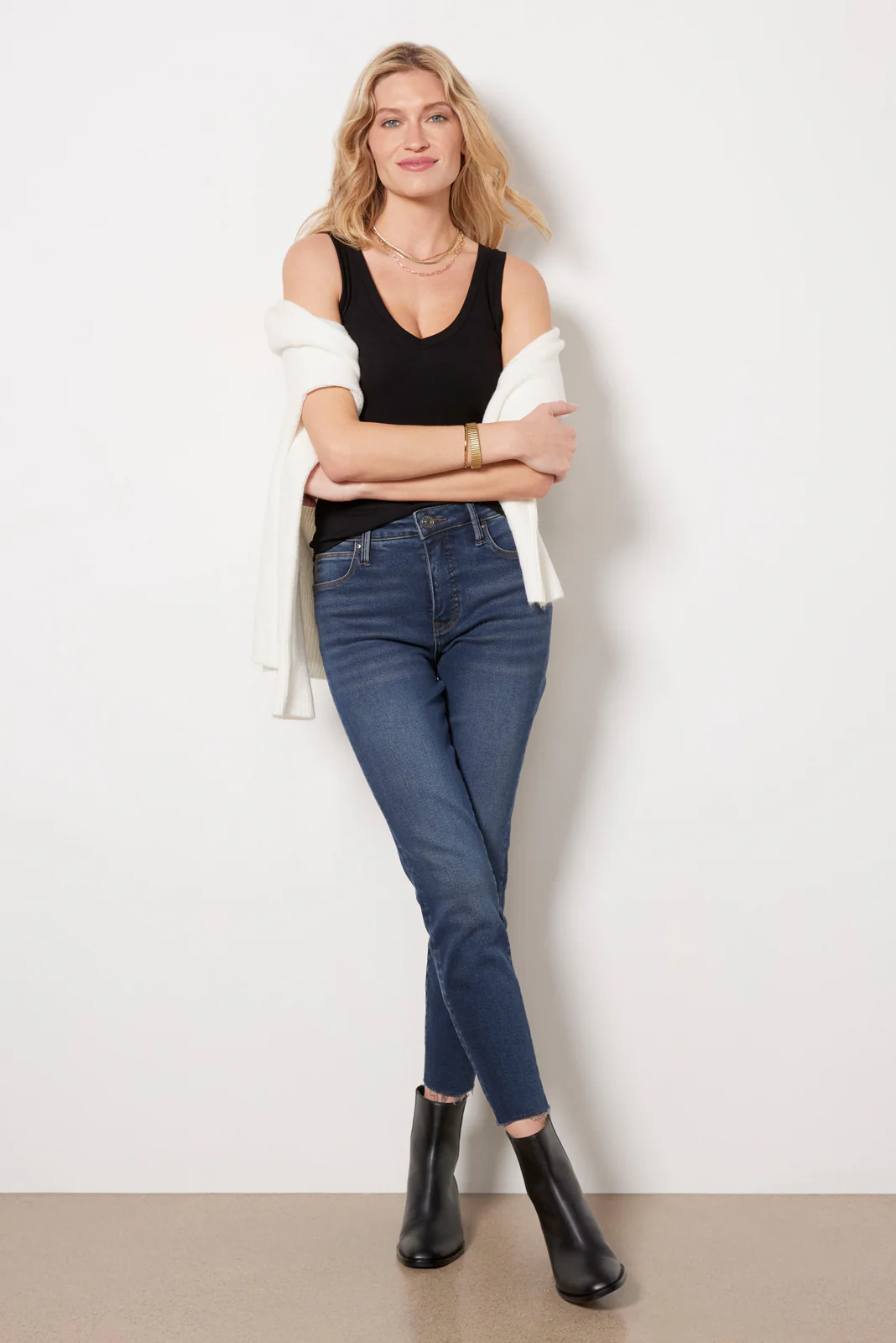 Ribbed V Slim Tank - Image 3