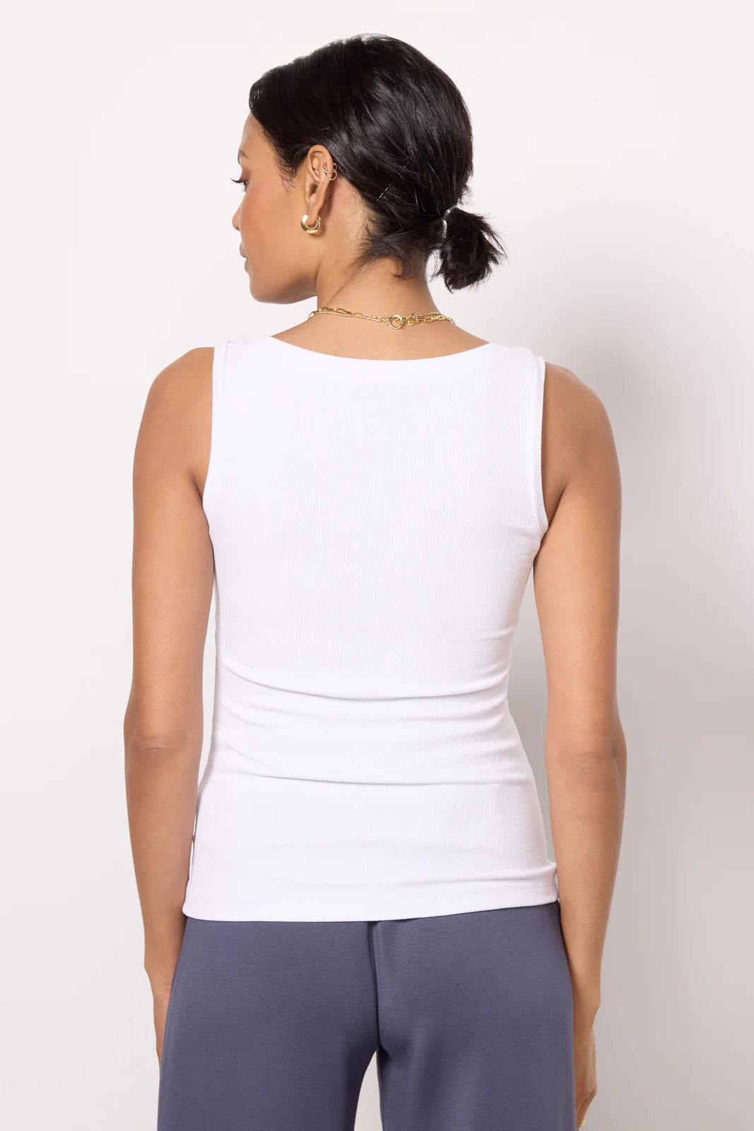 Ribbed V Slim Tank - Image 8