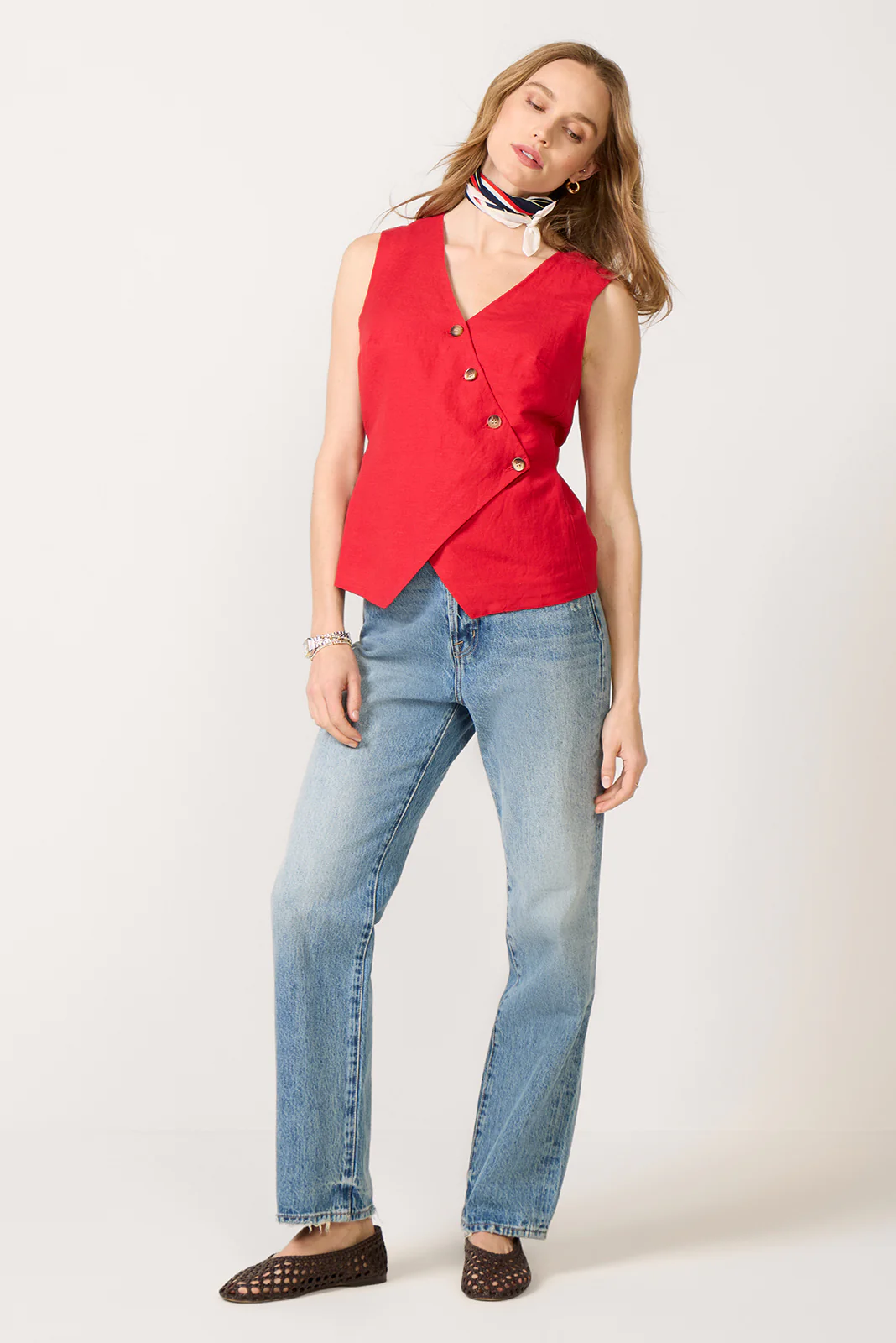 Ridley Linen Vest - Image 2