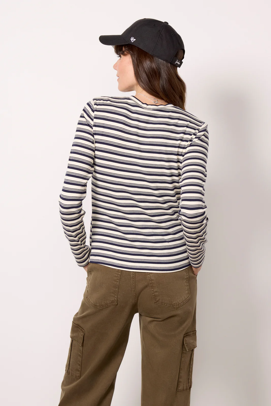 Rilo Rib Long Sleeve Top - Image 4